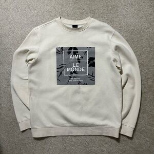 H&M Streetwear “Love The Earth and all its creatures” Reflective Sweater